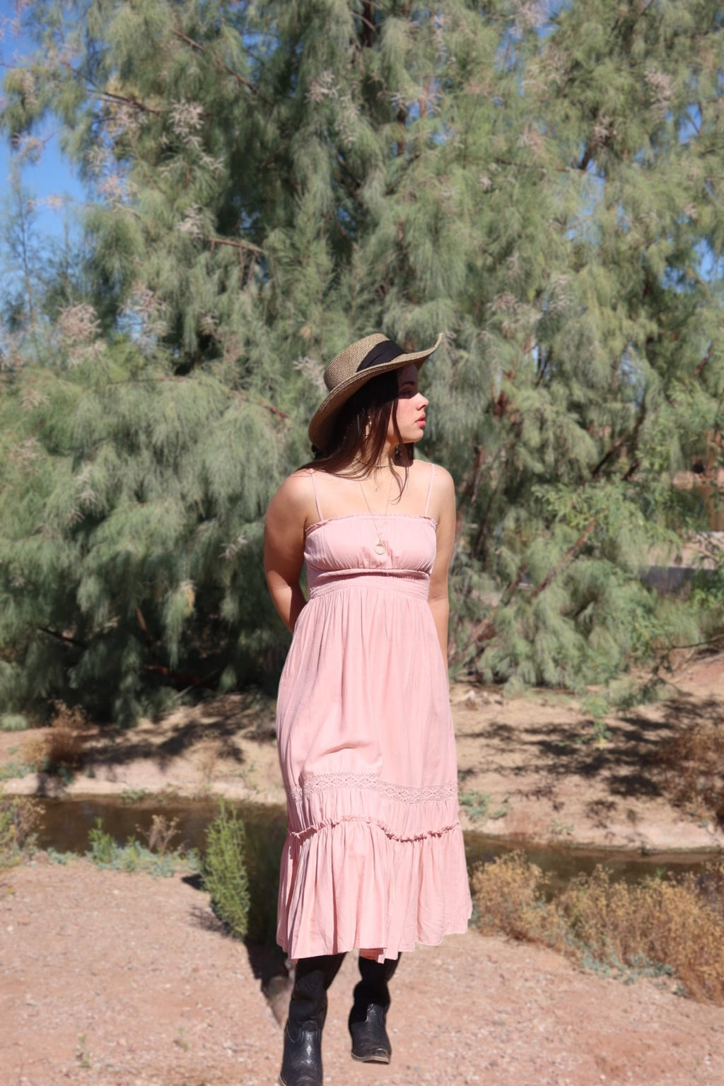 Belén - Pastel Pink Dress