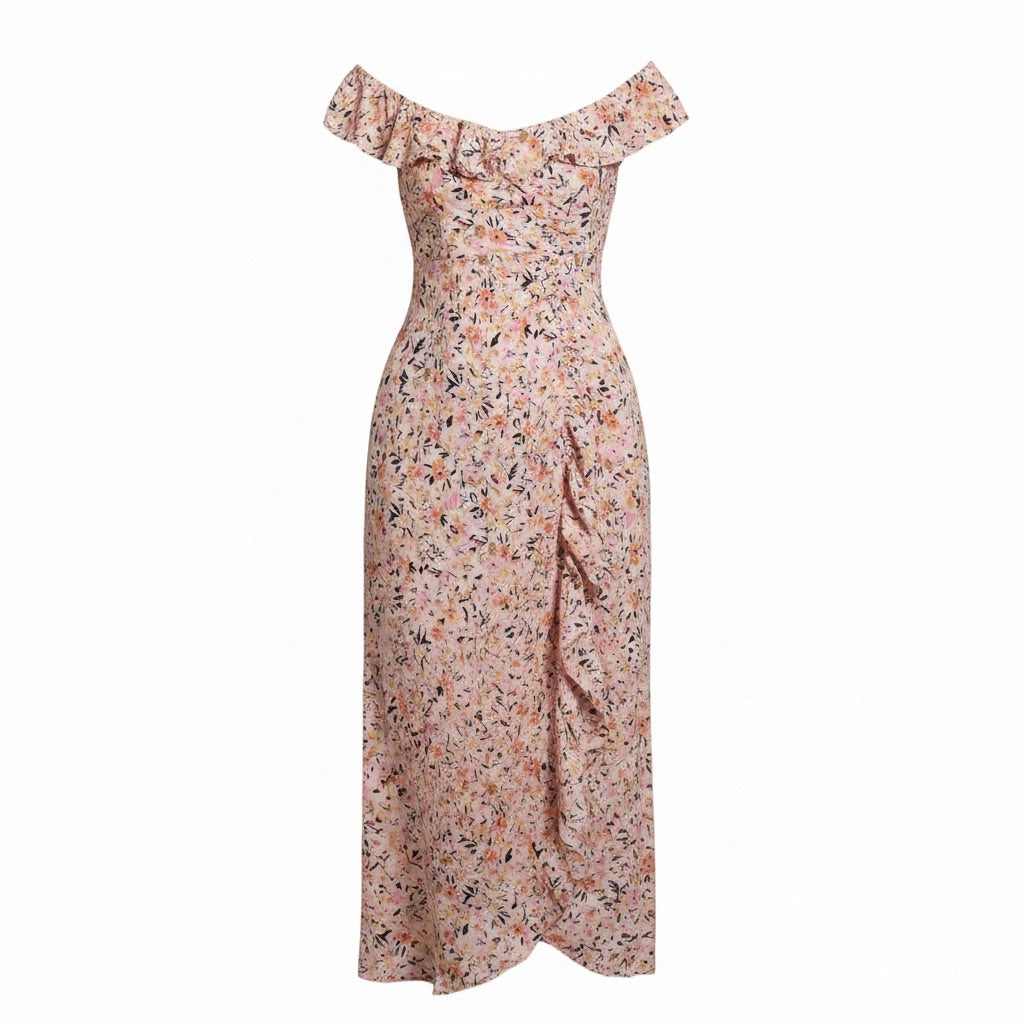 Caná dress Pink Floral Print.