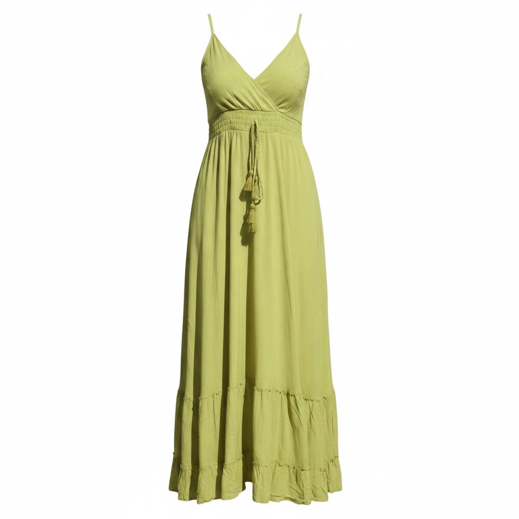 Naín dress Solid Pastel Green.