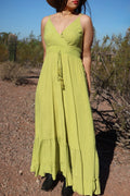Naín dress Solid Pastel Green.