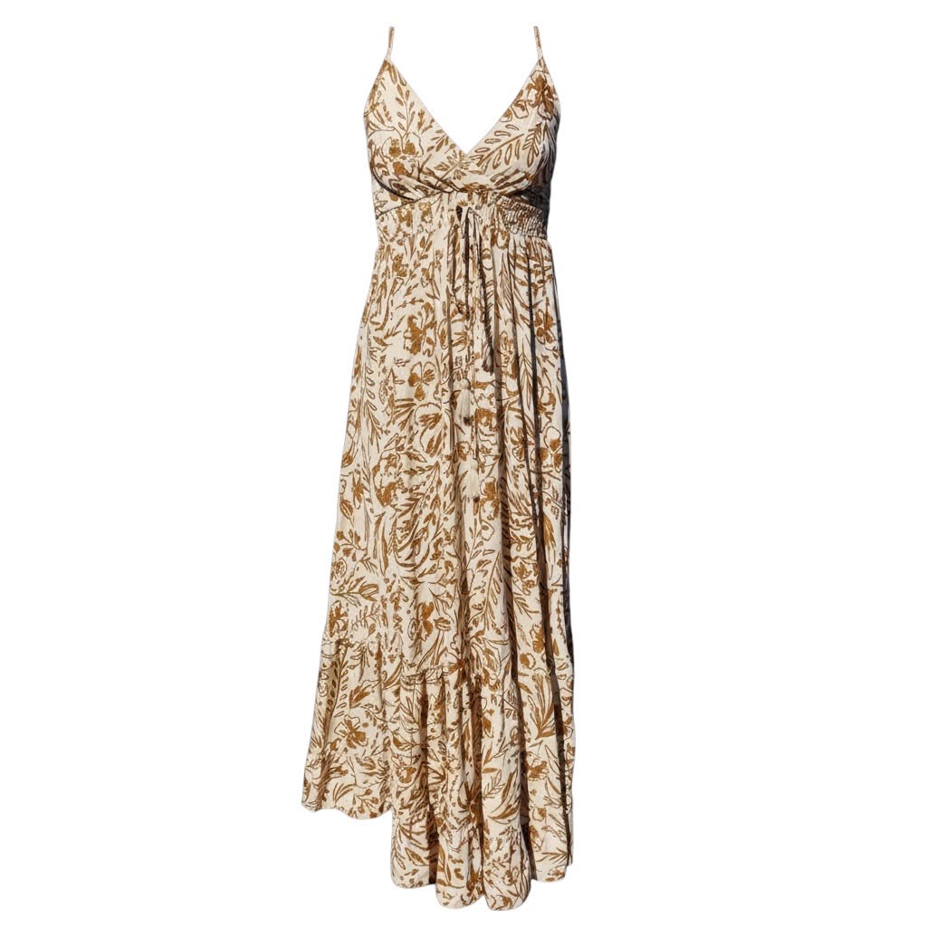 Genenazaret - Nude/gold print - one size