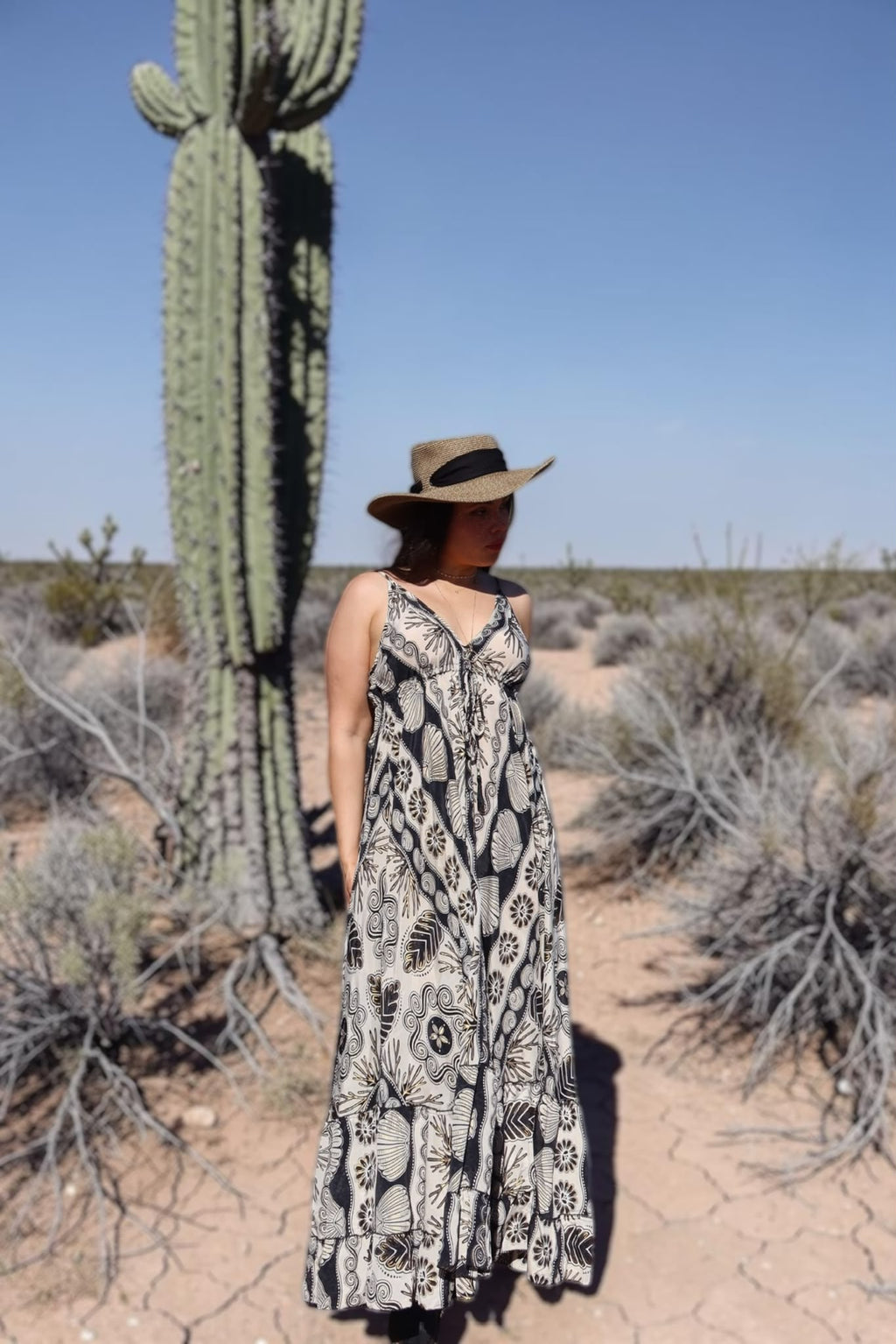 Magdala - Ocean Print - One size