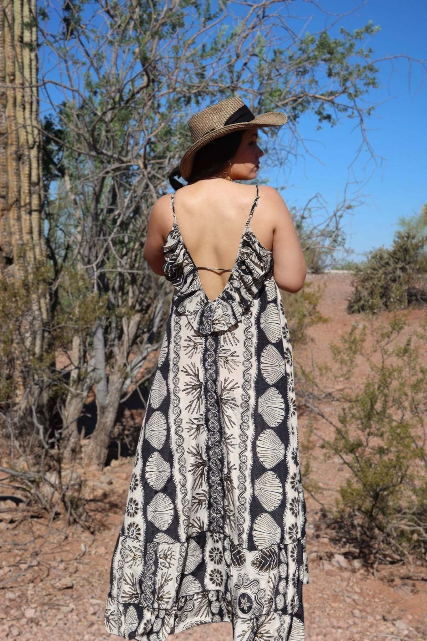 Magdala - Ocean Print - One size