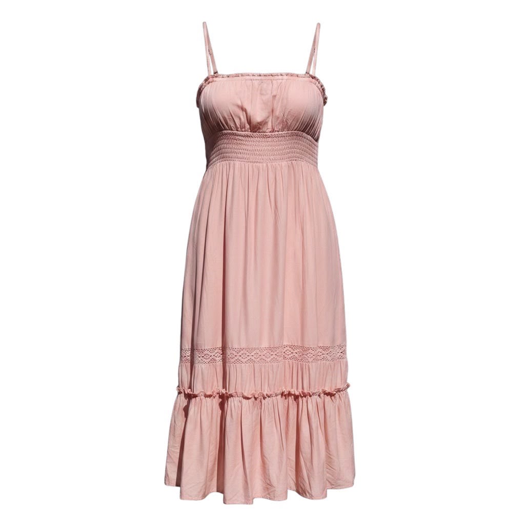 Belén - pastel pink dress
